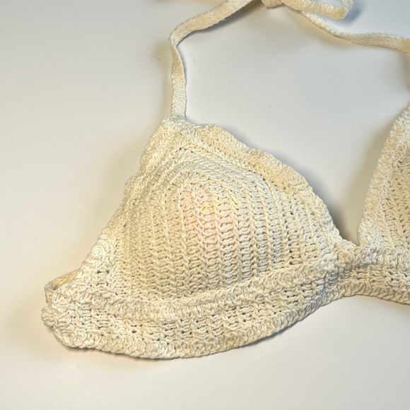 CAPE JUBY | White crochet bikini top | Size XS/TP | GREAT CONDITION - Picture 3 of 6